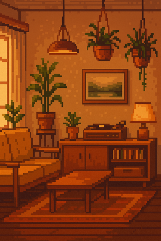 GOUD - Living Room Pixel Art